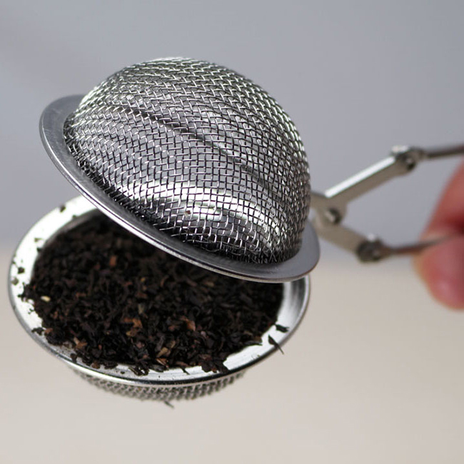 カジュアルプロダクト トング式茶こし ティーストレーナー お茶
