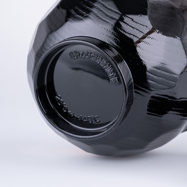 ウィルアシスト らくらく汁わん黒亀甲 家庭用電子レンジ対応 食洗器対応 ウィルアシスト らくらく汁わん黒亀甲 家庭用電子レンジ対応 食洗器対応