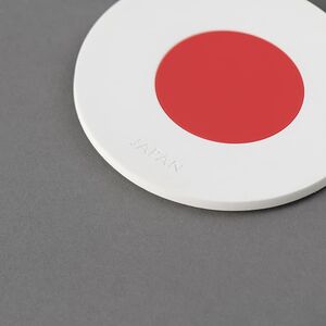 カジュアルプロダクト ワールドフラッグコースター 日本 国旗モチーフ