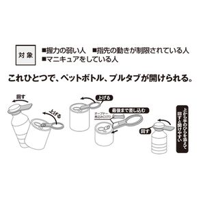 ウィルアシスト ペットボトルオープナー 便利グッズ ボトル開け