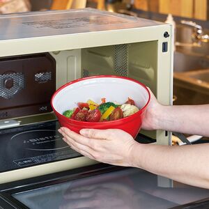 カジュアルプロダクト とにかく使い勝手のいいふた付きボウルRD キッチン雑貨 保存容器