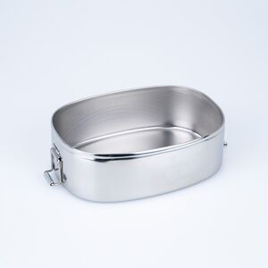 カジュアルプロダクト ゼブラオーバルランチボックス お弁当箱 ステンレス