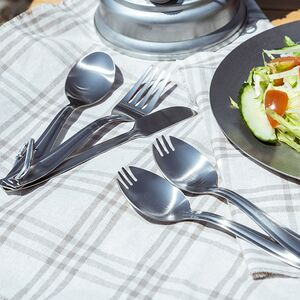 カジュアルプロダクト camper'sカトラリーセット アウトドア キャンプ 登山 カラビナ