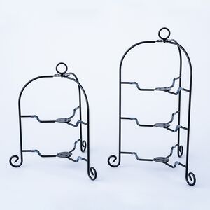 カジュアルプロダクト ドルチェフォールダブルケーキスタンド 折りたたみ式 ティーコーヒー