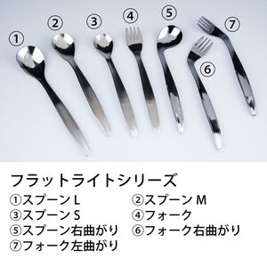 ウィルアシスト フラットライトスプーンL 障がい者 使いやすい