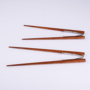 ウィルアシスト 楽々箸ピンセットタイプすべり止め22.5ｃｍ 障がい者 使いやすい