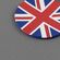 カジュアルプロダクト ワールドフラッグコースター イギリス 国旗モチーフ