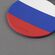 カジュアルプロダクト ワールドフラッグコースター ロシア 国旗モチーフ