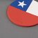 カジュアルプロダクト ワールドフラッグコースター チリ 国旗モチーフ