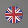 カジュアルプロダクト ワールドフラッグコースター イギリス 国旗モチーフ