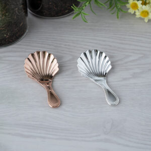 ティーキャディースプーン シェルワーク