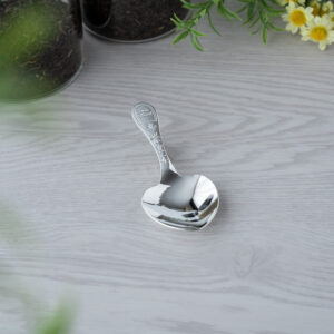 ティーキャディースプーン ティーハート シルバー